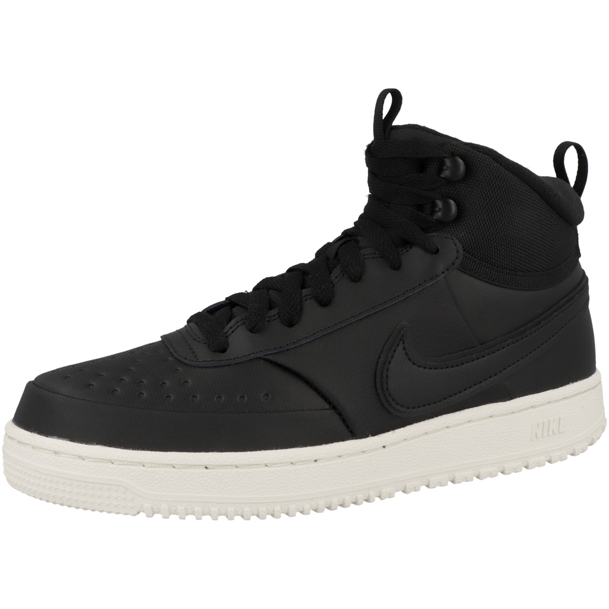 Nike Court Vision Mid Winter Sneaker schwarz Nike Court Vision Mid Winter Sneaker schwarz