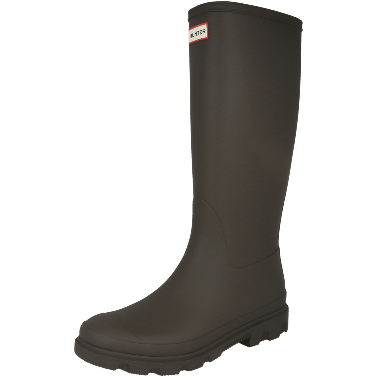 Hunter Unisex Downpour Tall Boot Gummistiefel braun