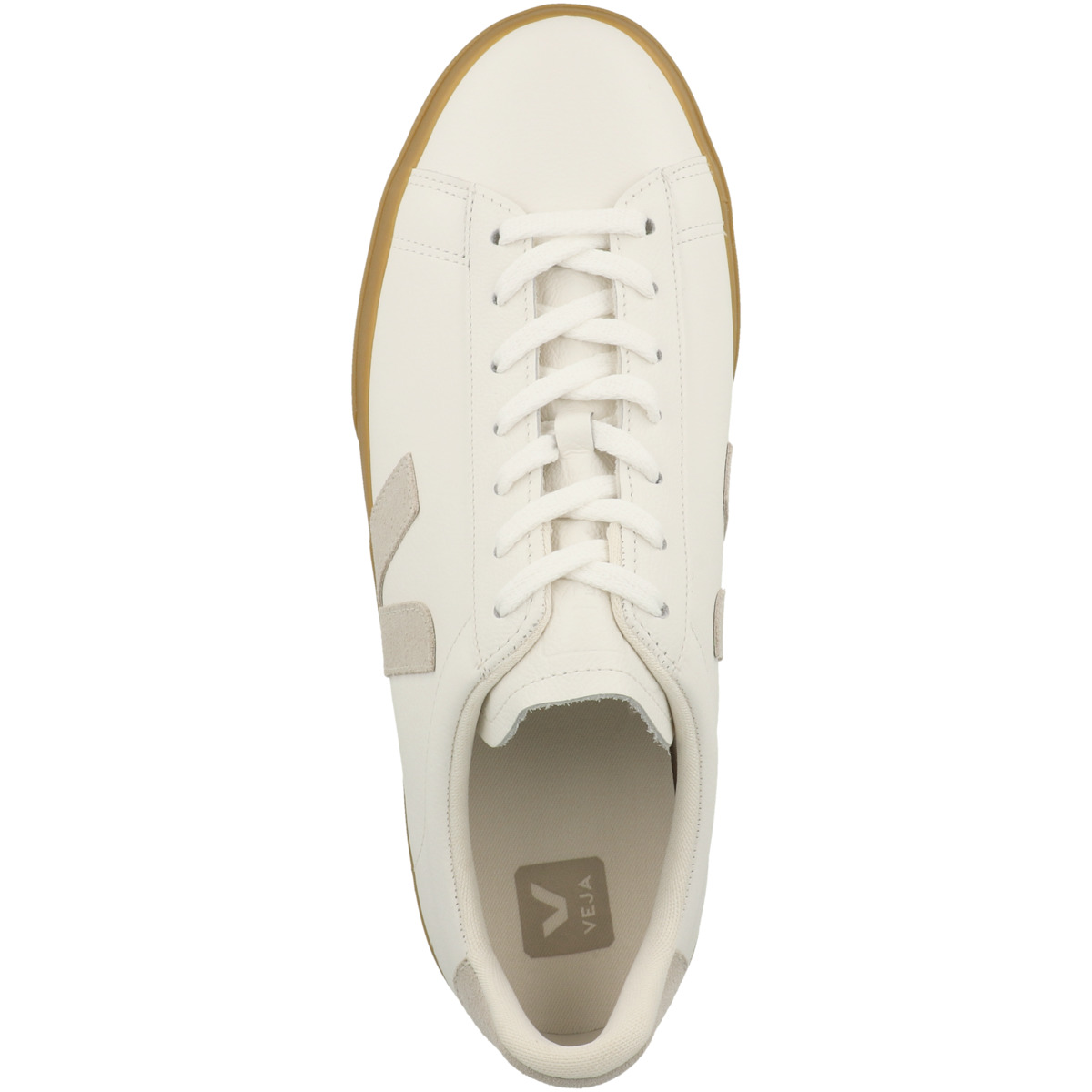 VEJA Campo Chromefree Leather Sneaker low weiss