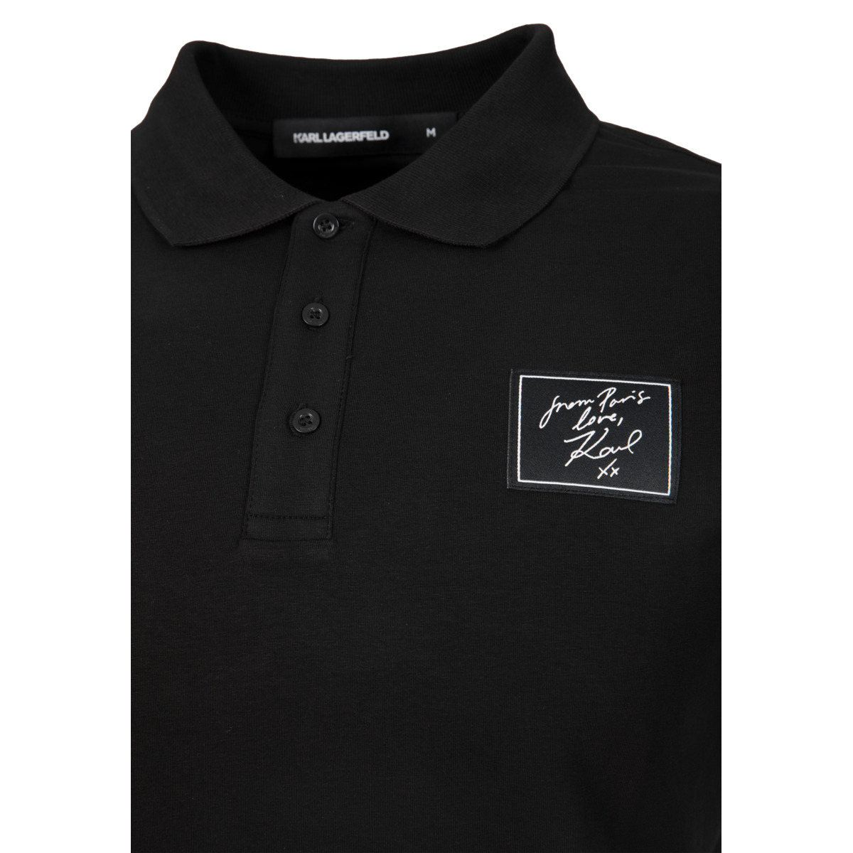 KARL LAGERFELD 745420 Poloshirt schwarz