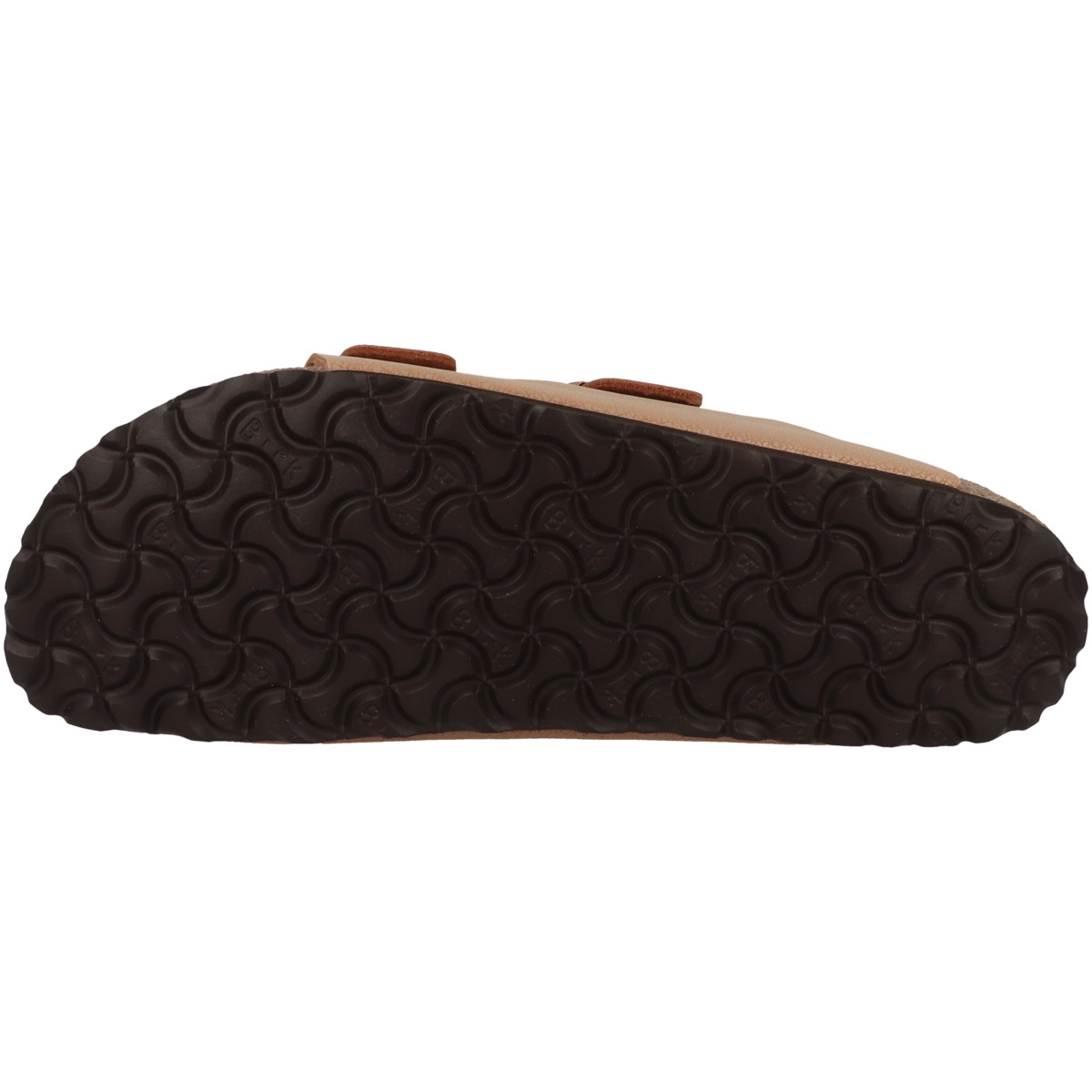 Birkenstock Arizona Birko-Flor Nubuk Sandale schmal hellbraun Birkenstock Arizona Birko-Flor Nubuk Sandale schmal hellbraun