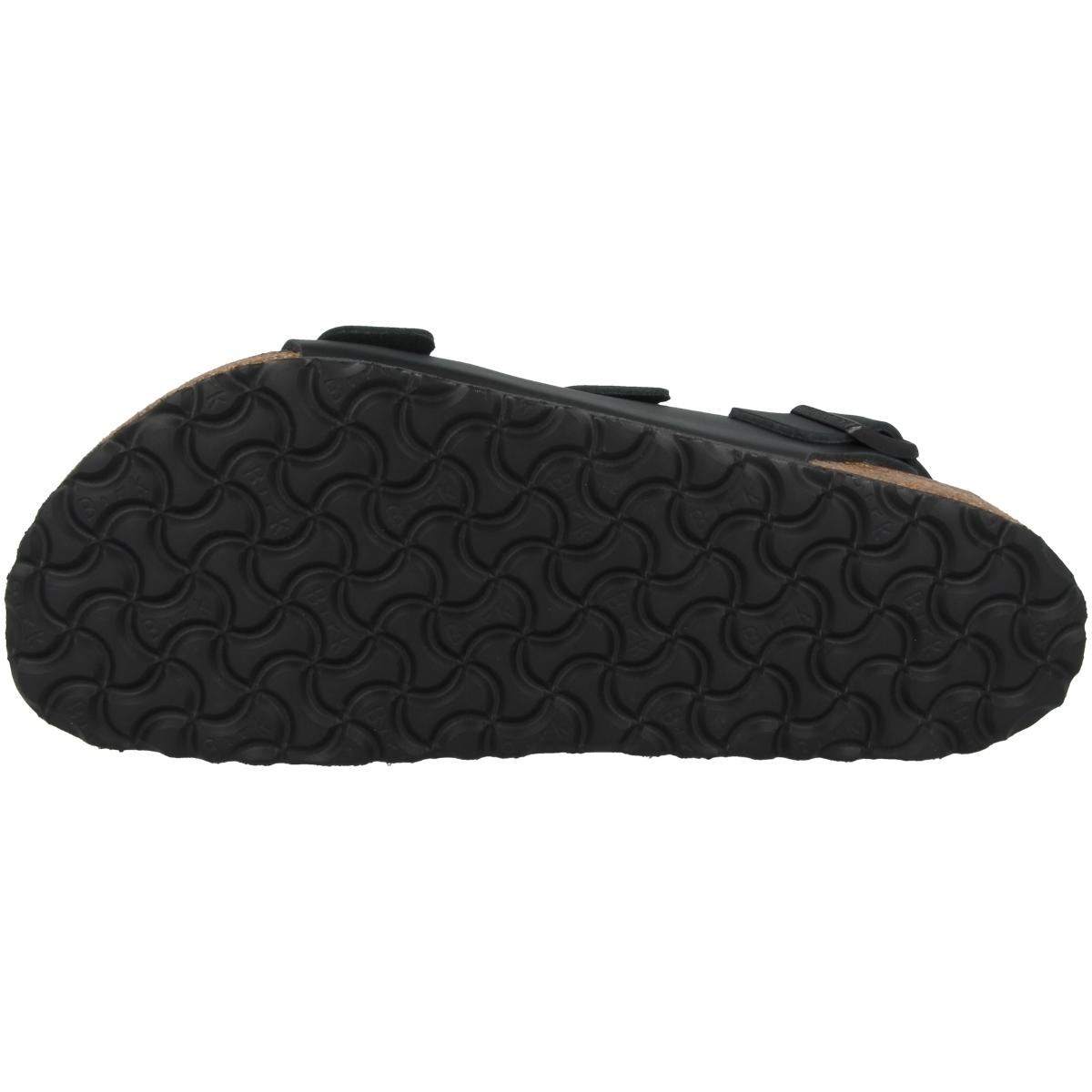 Birkenstock Milano Naturleder Sandale normal schwarz