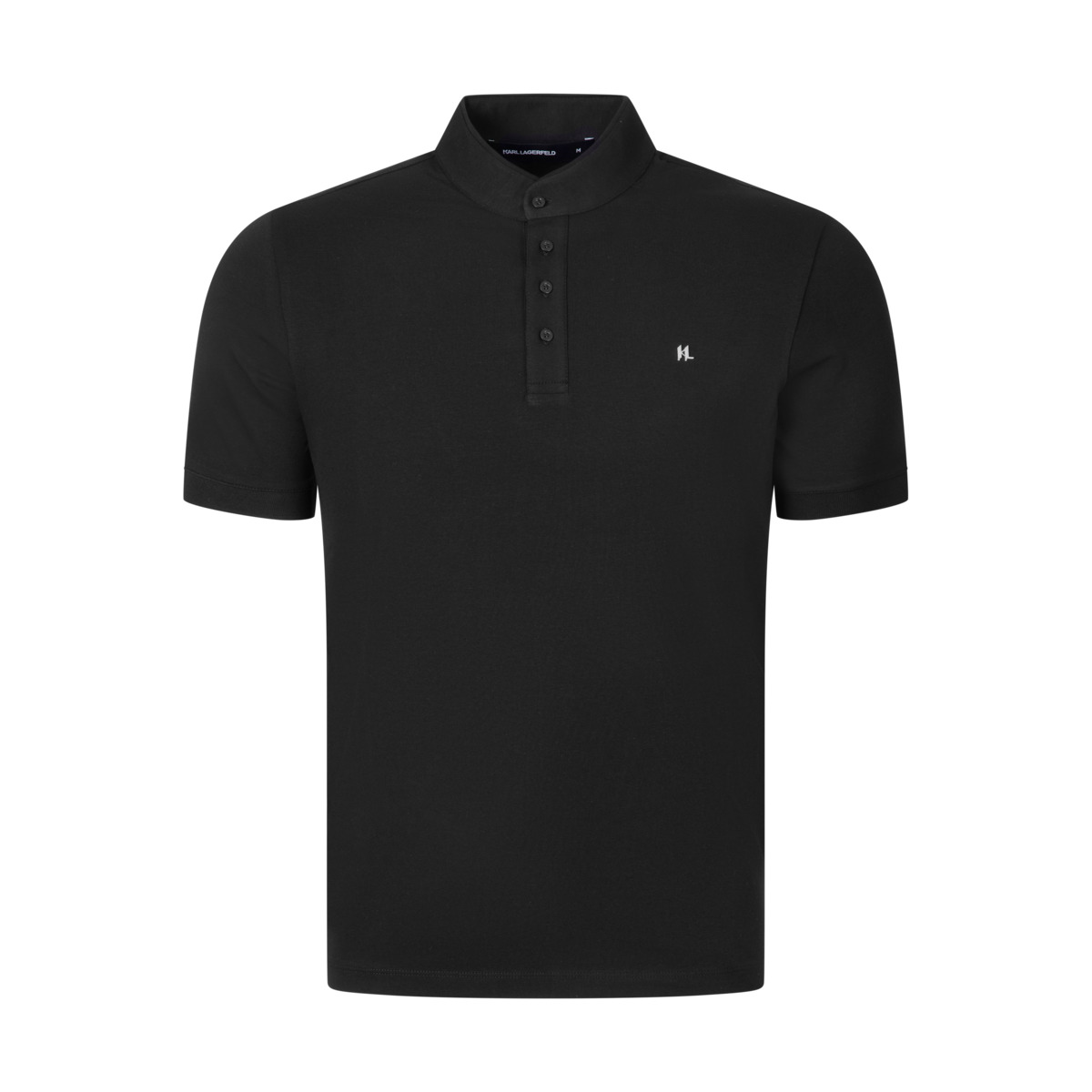 KARL LAGERFELD 745016 Poloshirt schwarz