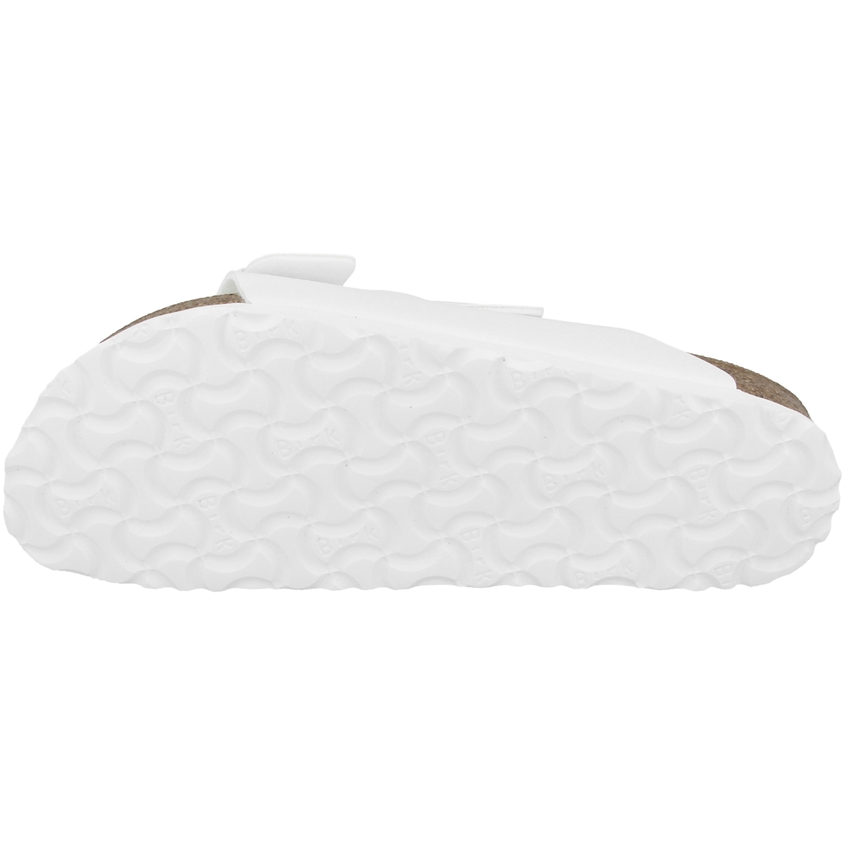 Birkenstock Arizona Birko-Flor Sandale schmal weiss Birkenstock Arizona Birko-Flor Sandale schmal weiss