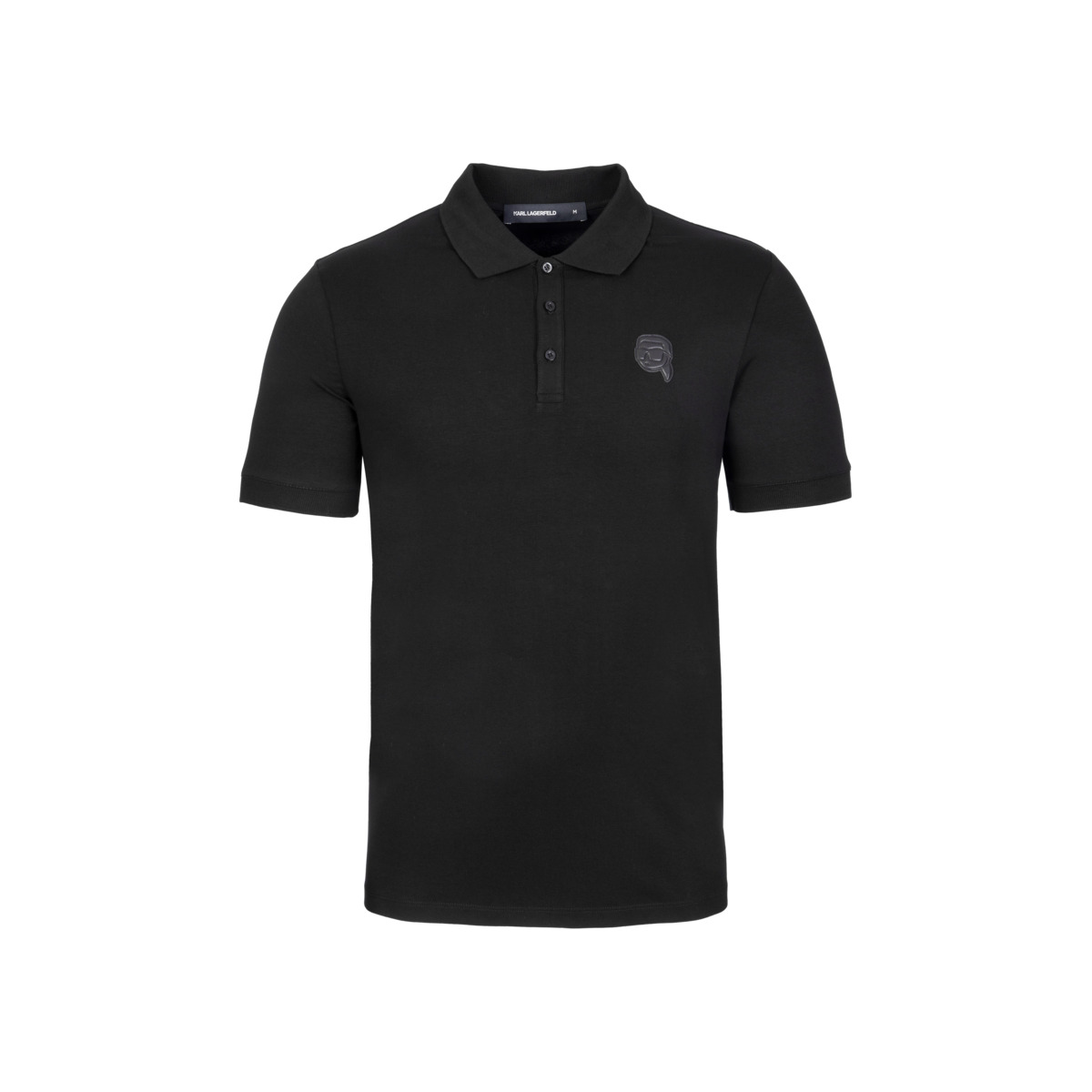 KARL LAGERFELD 745020 Poloshirt schwarz