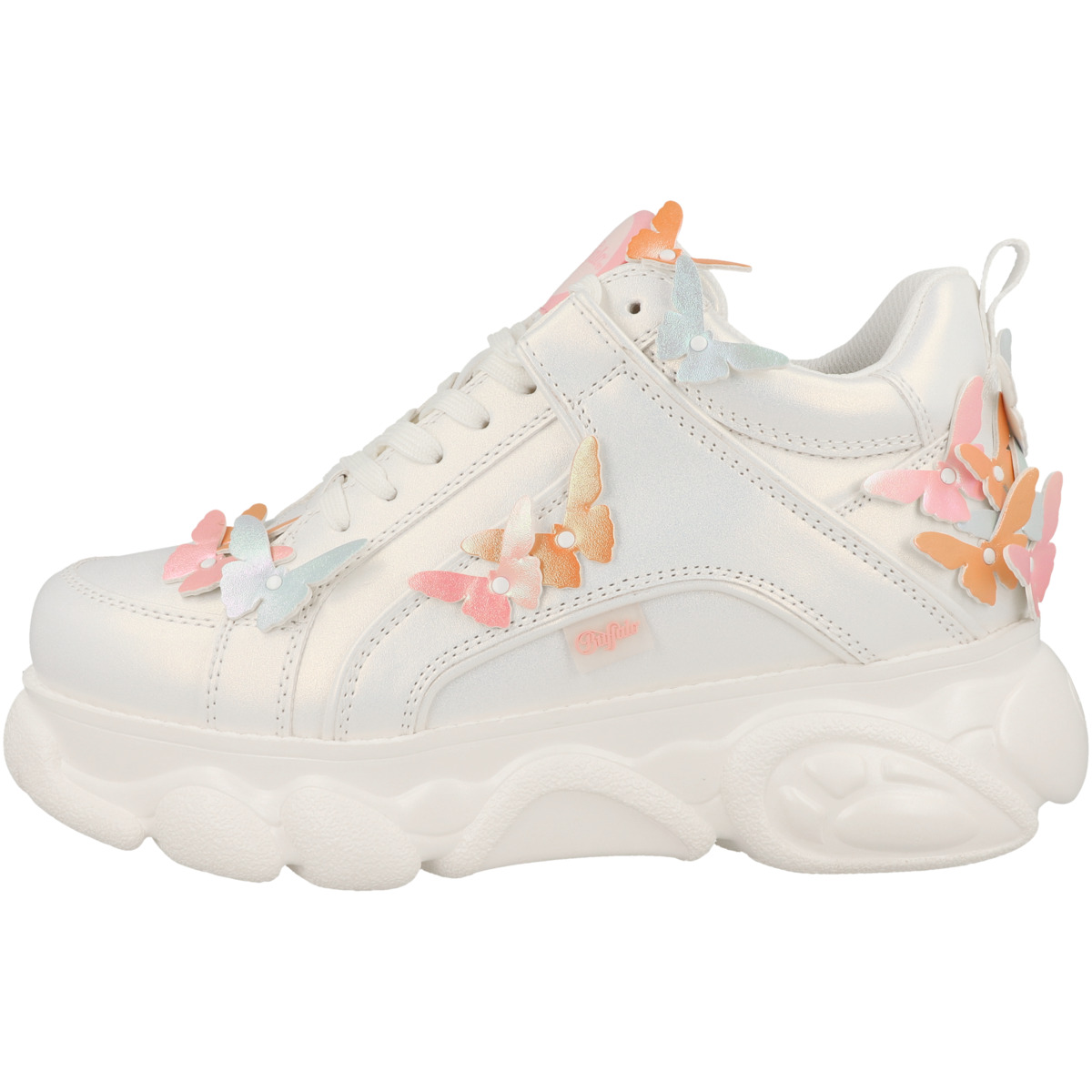 Buffalo Cld Corin Butterfly Sneaker low weiss