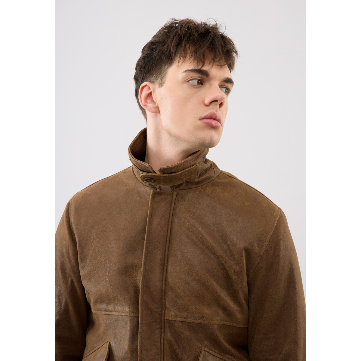 Bolongaro Trevor Rafe Jacket Lederjacke braun