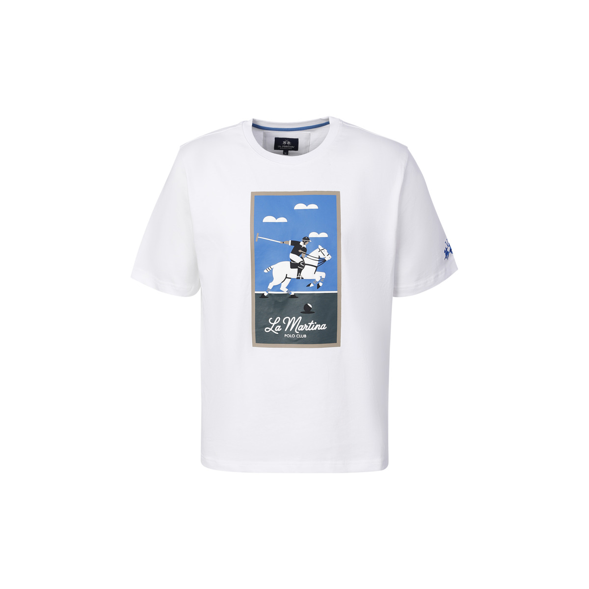La Martina MCR326 T-Shirt weiss