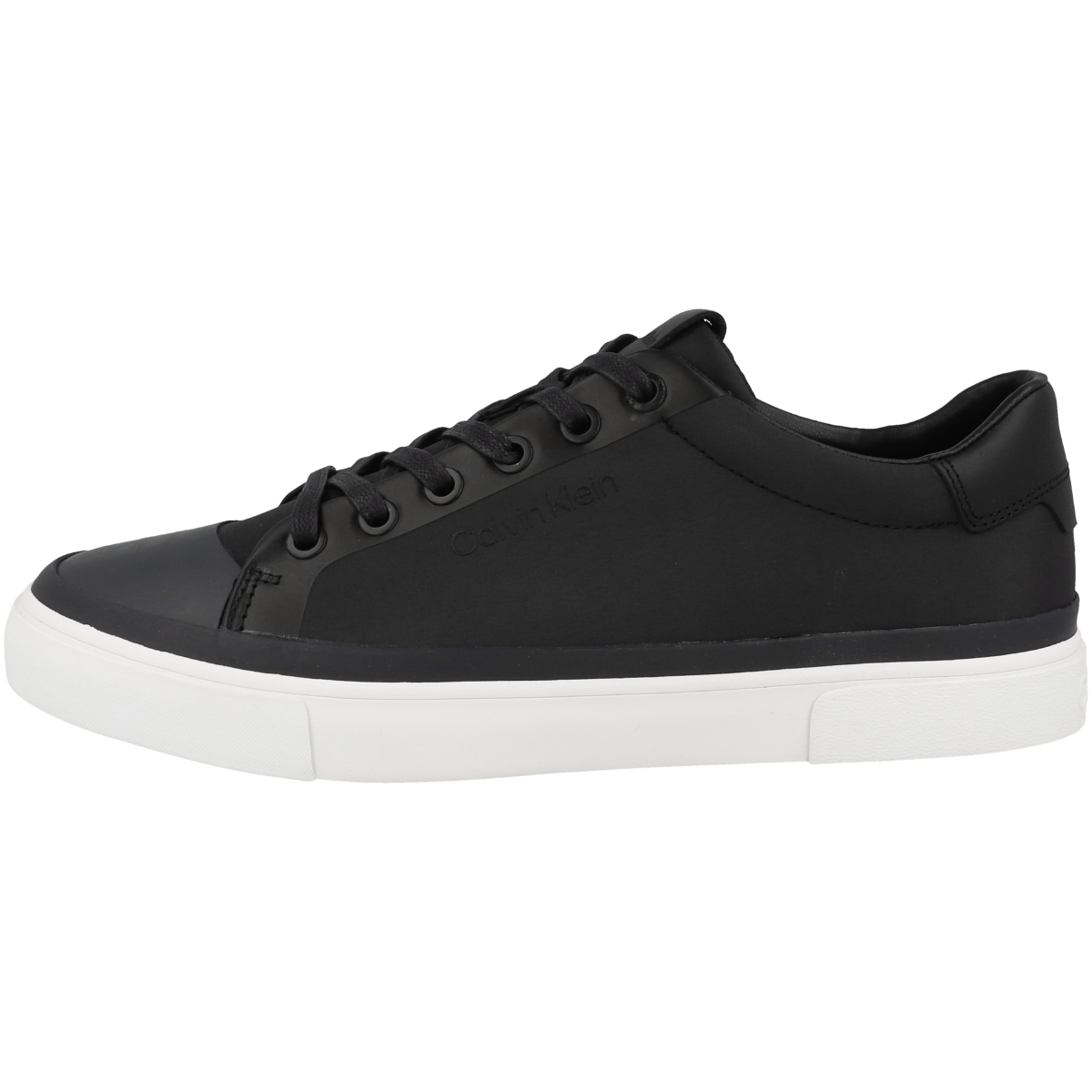 Calvin Klein Low Profile Lace Up - Tech Sat Sneaker schwarz