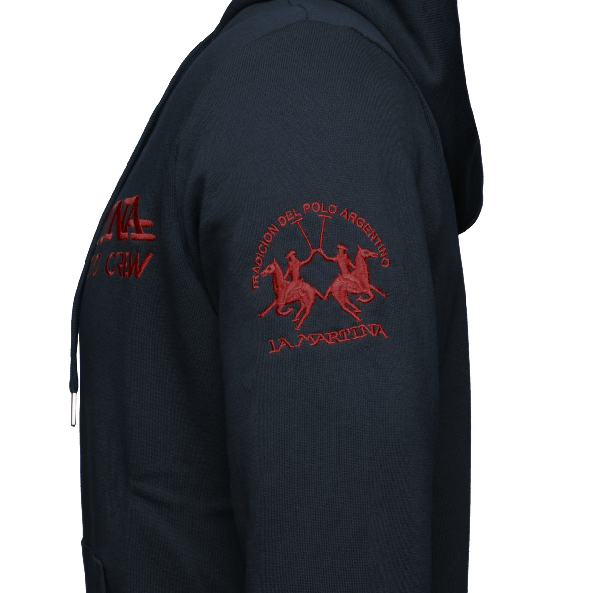 La Martina XMF302 Full Zip Hoodie Sweatshirt dunkelblau La Martina XMF302 Full Zip Hoodie Sweatshirt dunkelblau