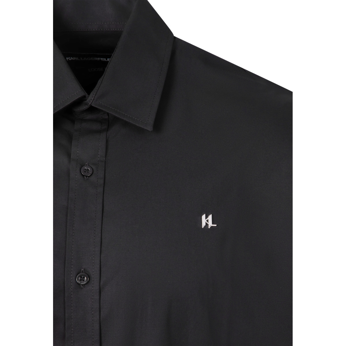 KARL LAGERFELD 605933 Hemd schwarz