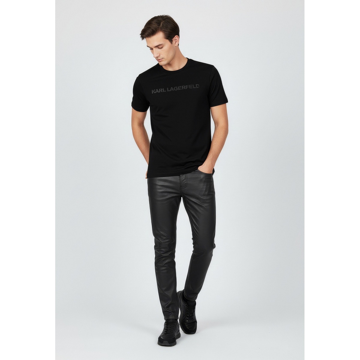 KARL LAGERFELD 755041 T-Shirt schwarz