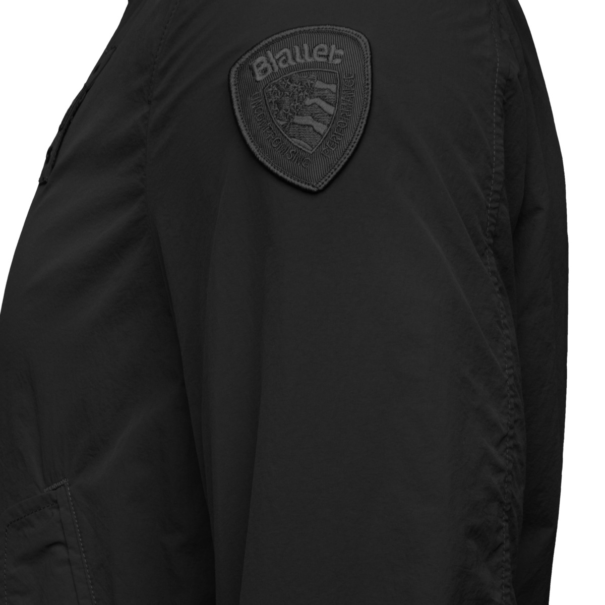 Blauer Alwin Übergangsjacke schwarz