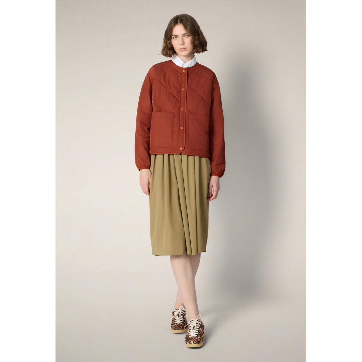Save the Duck Desi Bomberjacke rot