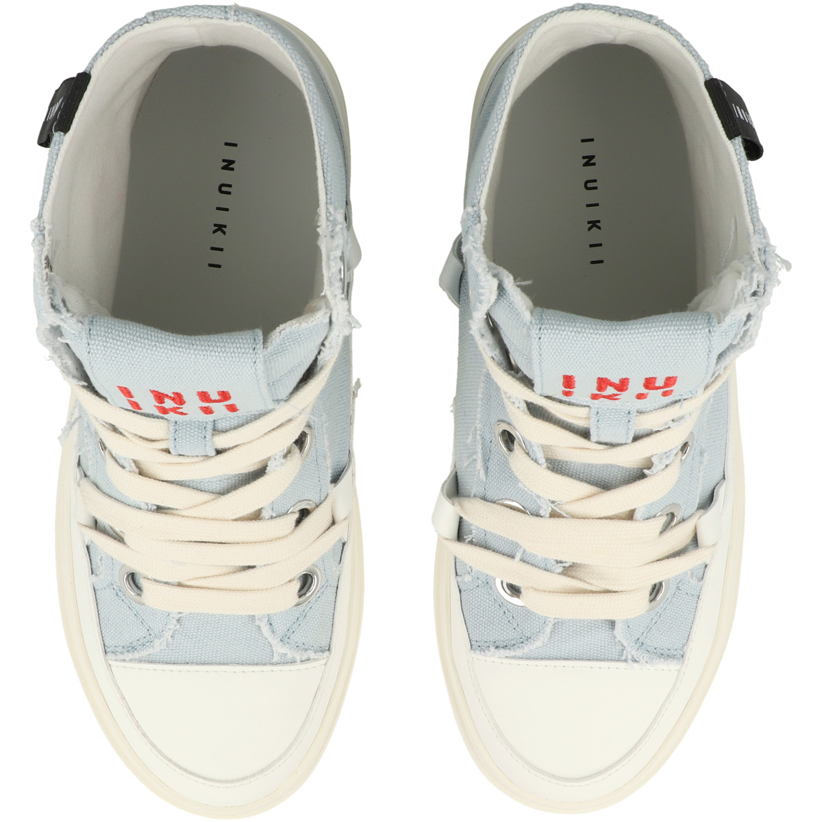 Inuikii Matilda High Top Distressed Sneaker high blau