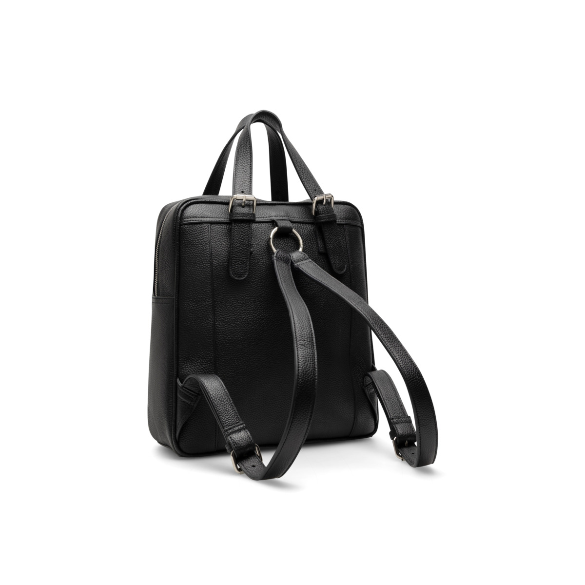 Bolongaro Trevor Shoreditch Backpack Lederrucksack schwarz