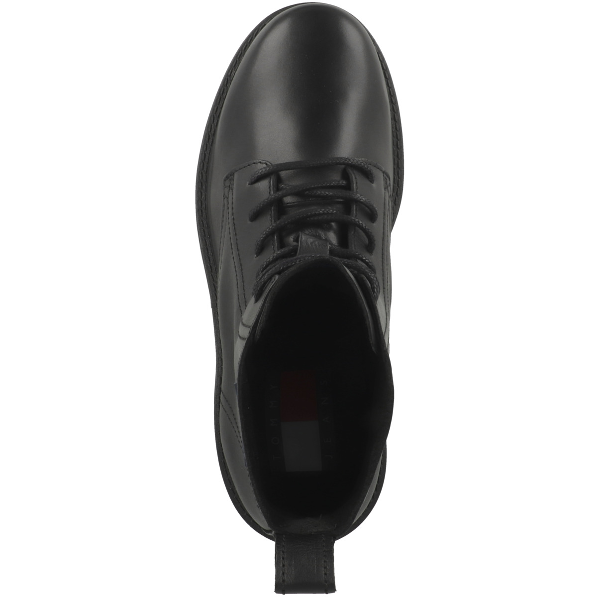 Tommy Hilfiger Tommy Jeans Ruberized Lace Up Boots schwarz