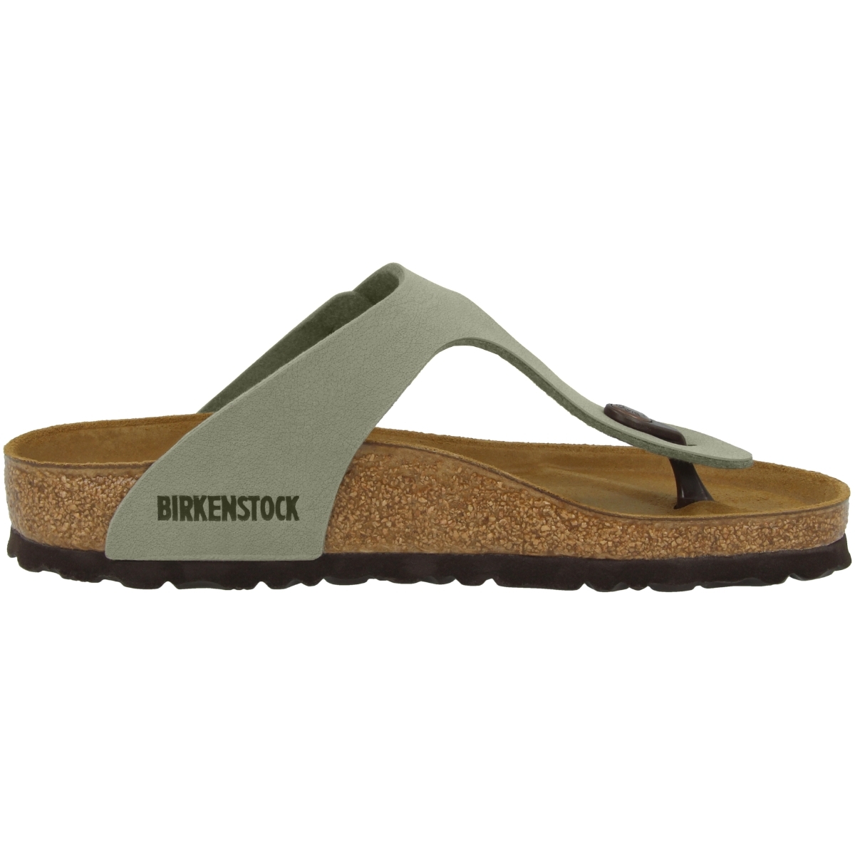 Birkenstock Gizeh Birko-Flor Nubuk Sandale normal grau Birkenstock Gizeh Birko-Flor Nubuk Sandale normal grau