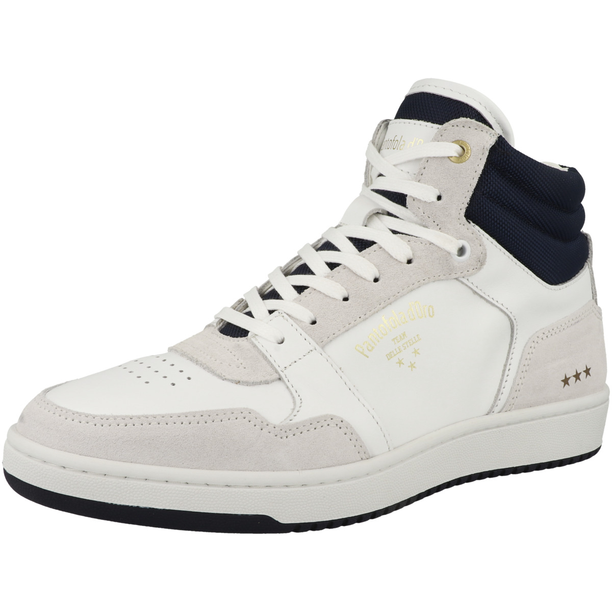 Pantofola d Oro Sirolo Mid Sneaker weiss