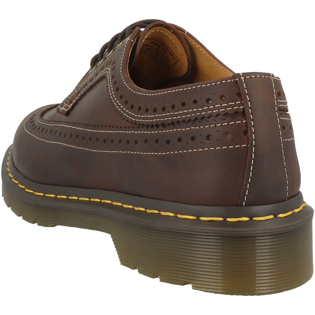 Dr. Martens 3989 YS Brogue Schnürschuhe dunkelbraun