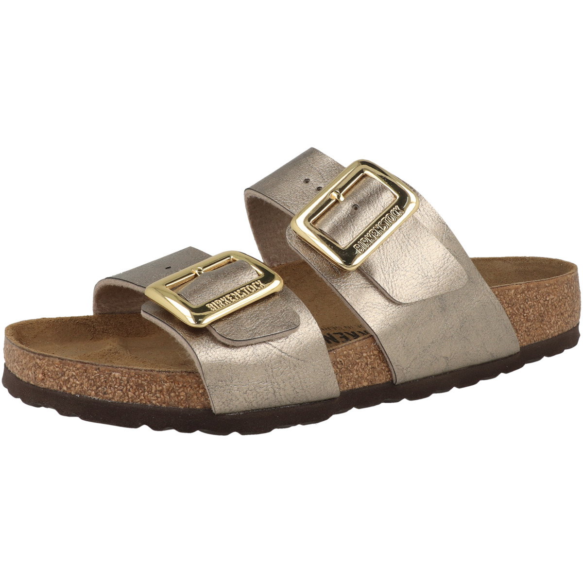 Birkenstock Sydney Cushion Buckle Birko-Flor Graceful Sandale normal braun