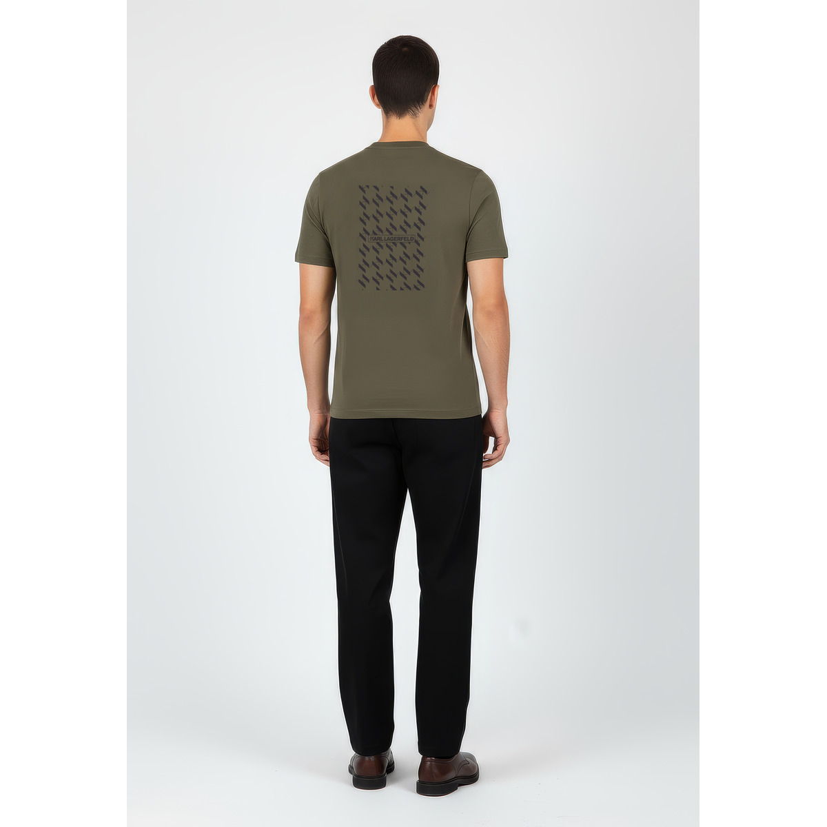 KARL LAGERFELD 755034 T-Shirt dunkelgruen