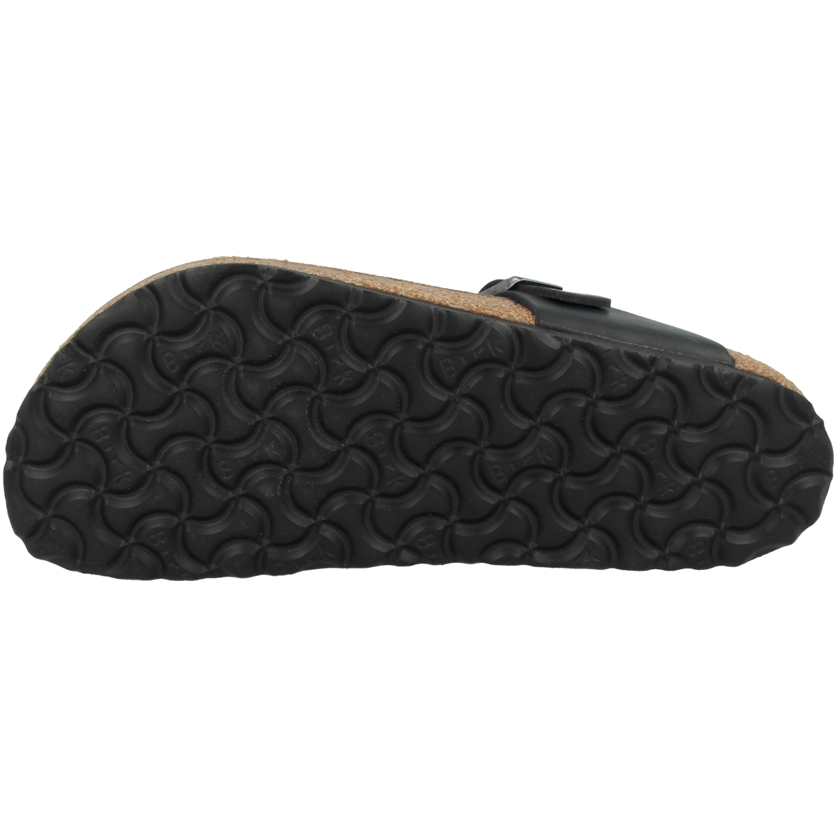 Birkenstock Gizeh geöltes Nubukleder Zehensandale normal schwarz