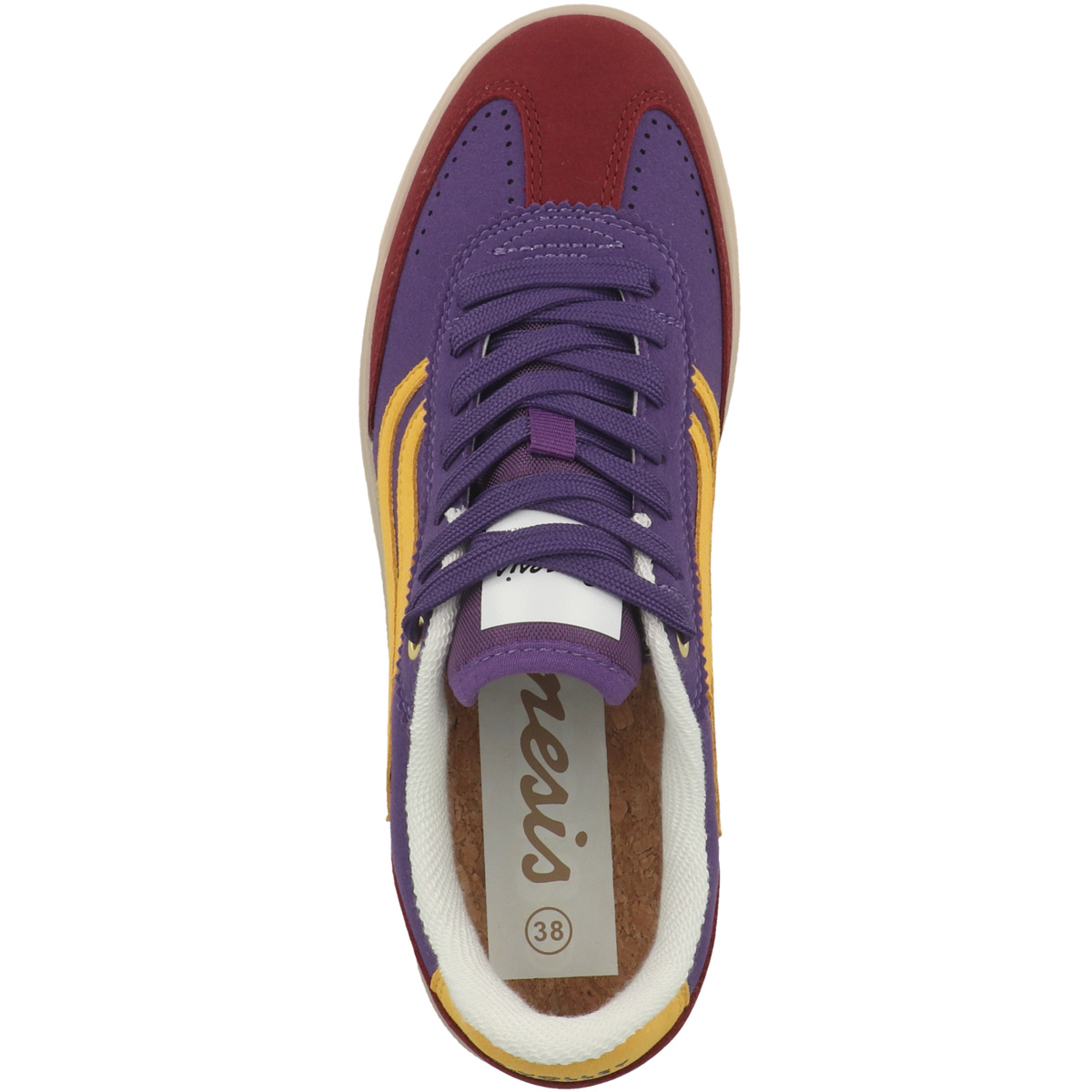 Genesis G-Volley Hairy Sneaker low lila