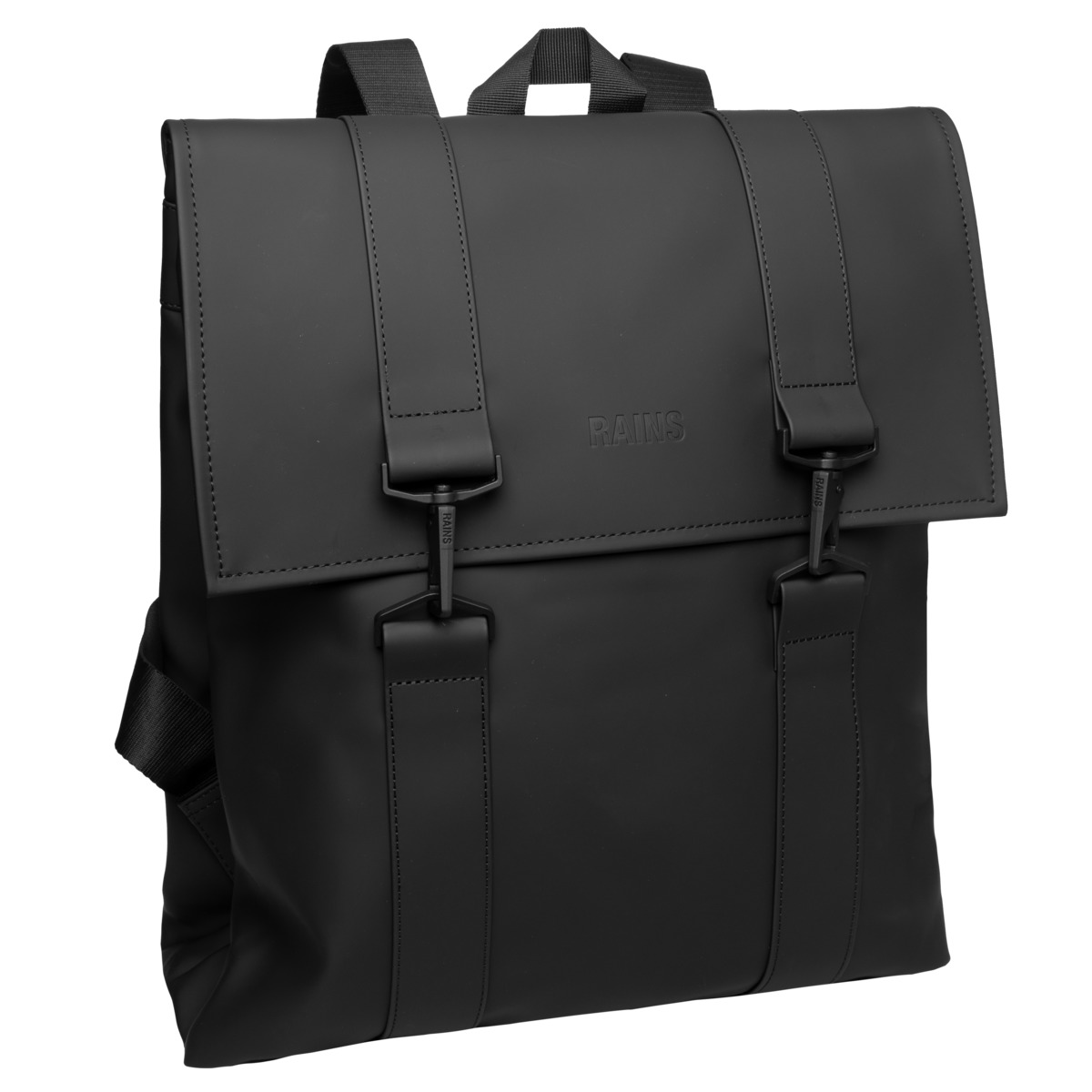 Rains MSN Bag W3 Rucksack schwarz