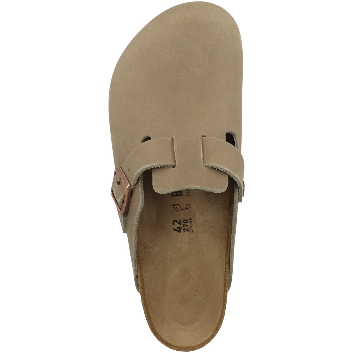 Birkenstock Boston Geöltes Nubukleder Clogs normal braun Birkenstock Boston Geöltes Nubukleder Clogs normal braun