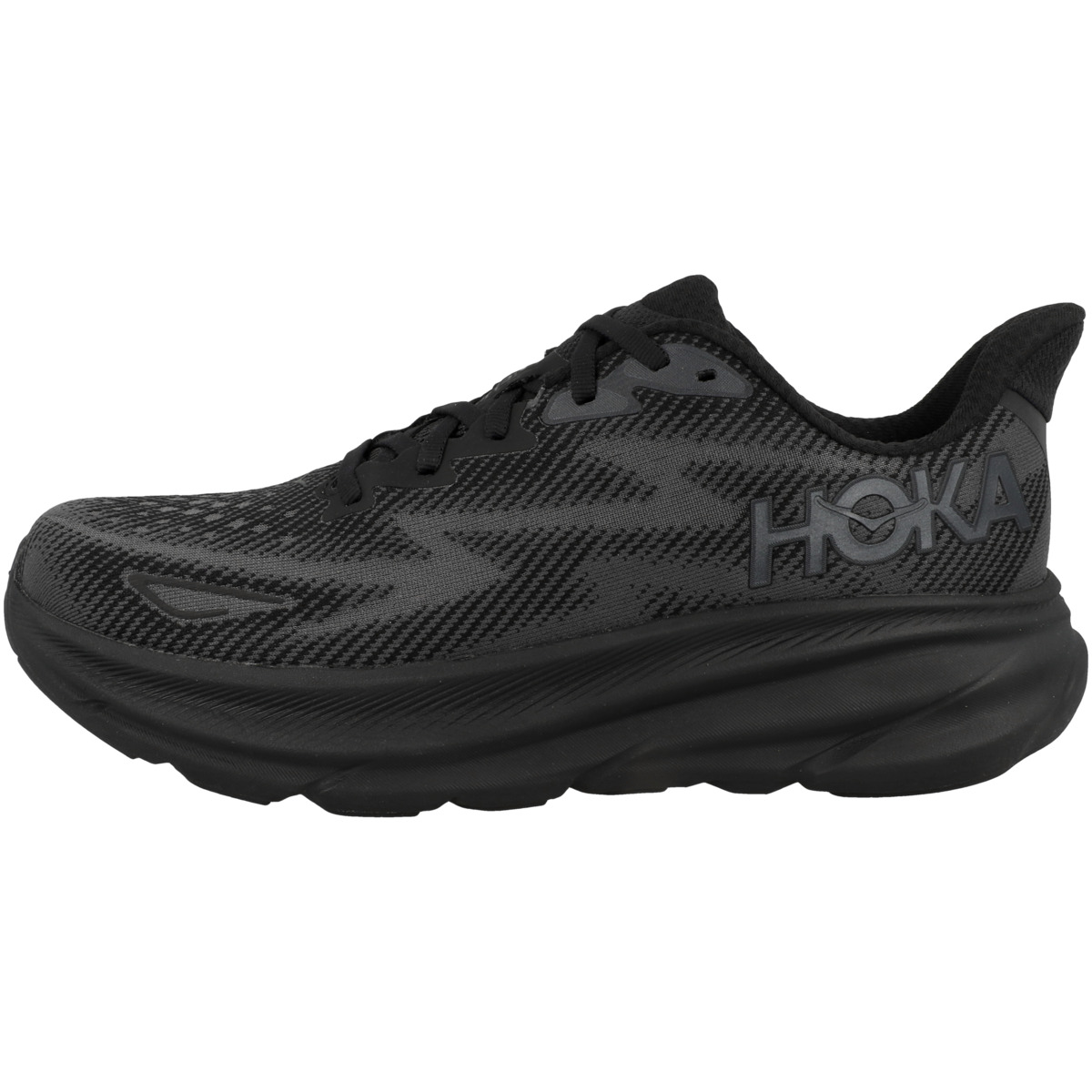 HOKA Clifton 9 Laufschuhe schwarz