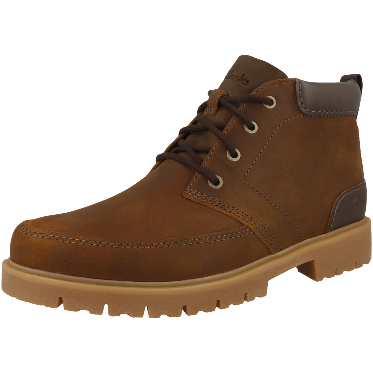 Clarks Rossdale Schnürschuhe braun