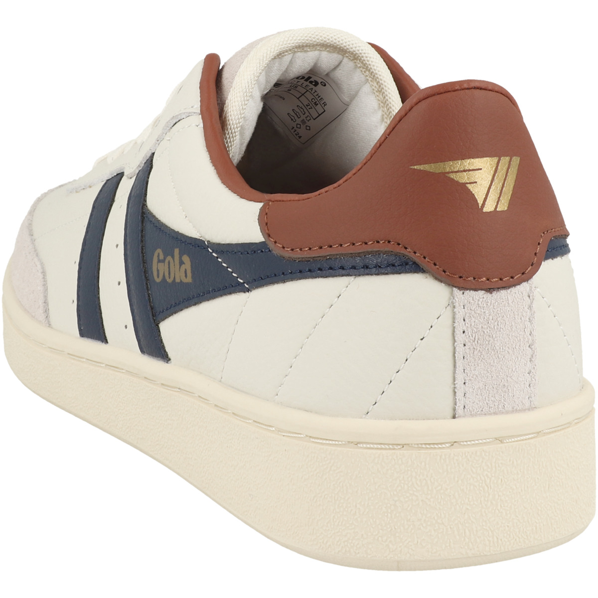 Gola Contact Leather Sneaker low weiss