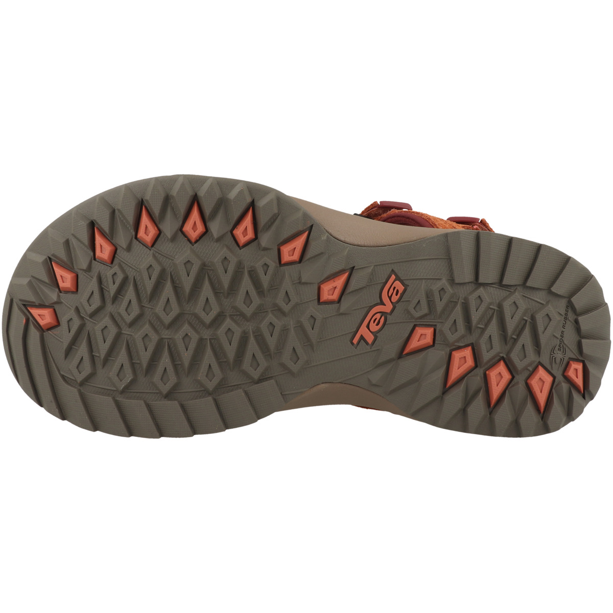 Teva Terra Fi Lite Suede Trekkingsandale rot
