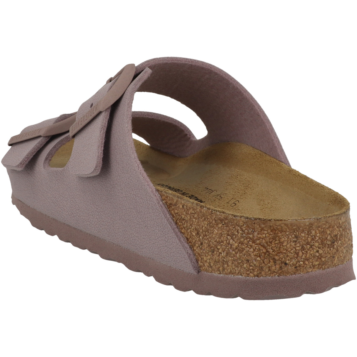 Birkenstock Arizona Birko-Flor Nubuk Sandale schmal lila