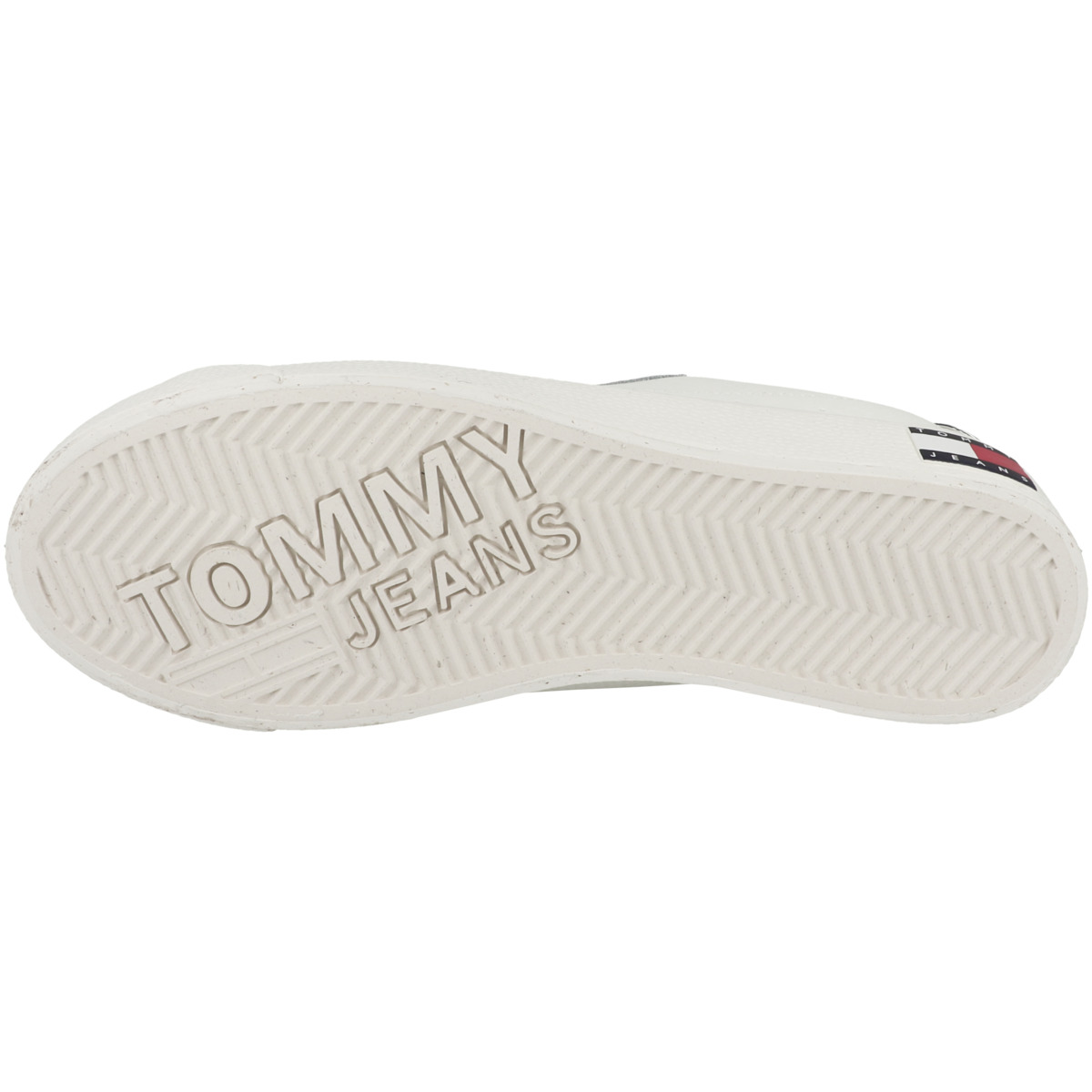 Tommy Hilfiger Tommy Jeans Vulcanized Leather Plat LC Sneaker creme Tommy Hilfiger Tommy Jeans Vulcanized Leather Plat LC Sneaker creme