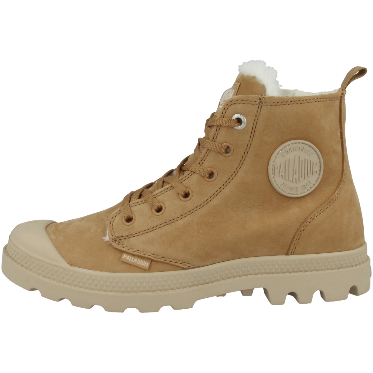 Palladium Pampa Hi Zip Wool Boots braun