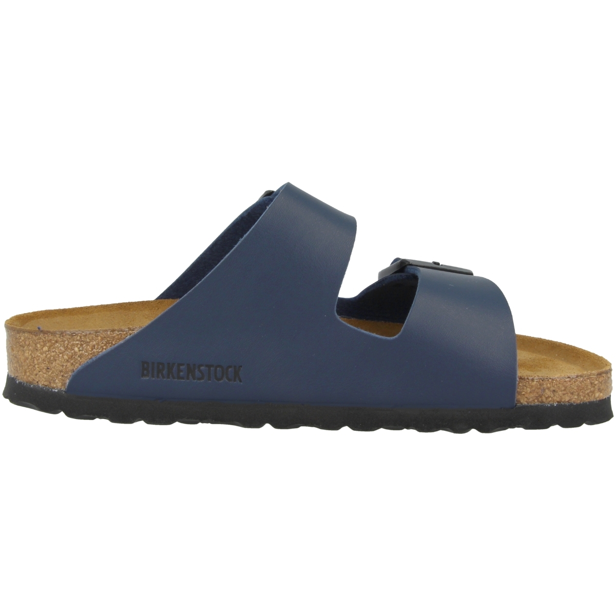 Birkenstock Arizona SFB Birko-Flor Sandale Weichbettung schmal blau Birkenstock Arizona SFB Birko-Flor Sandale Weichbettung schmal blau