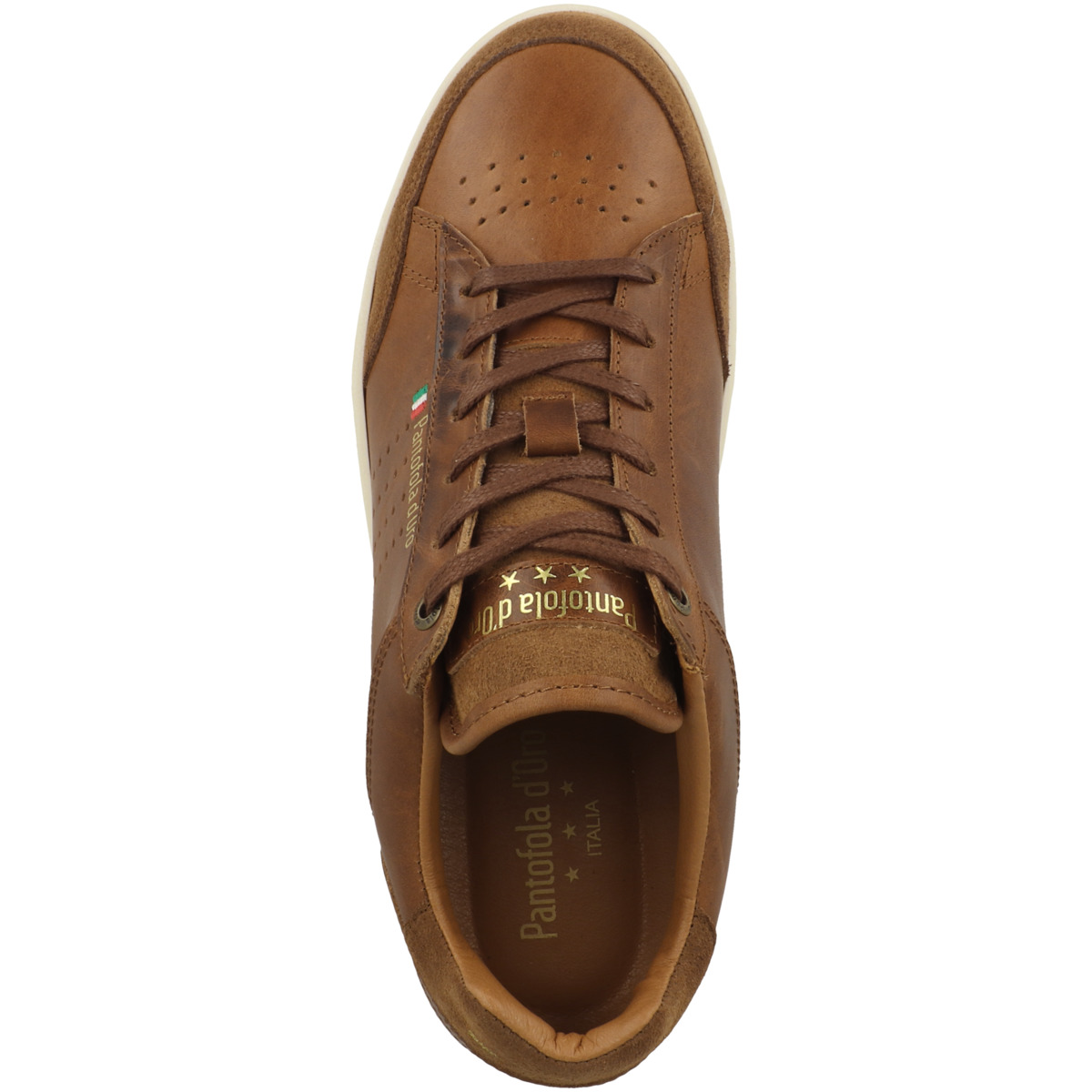 Pantofola d Oro Bellagio Low Sneaker braun