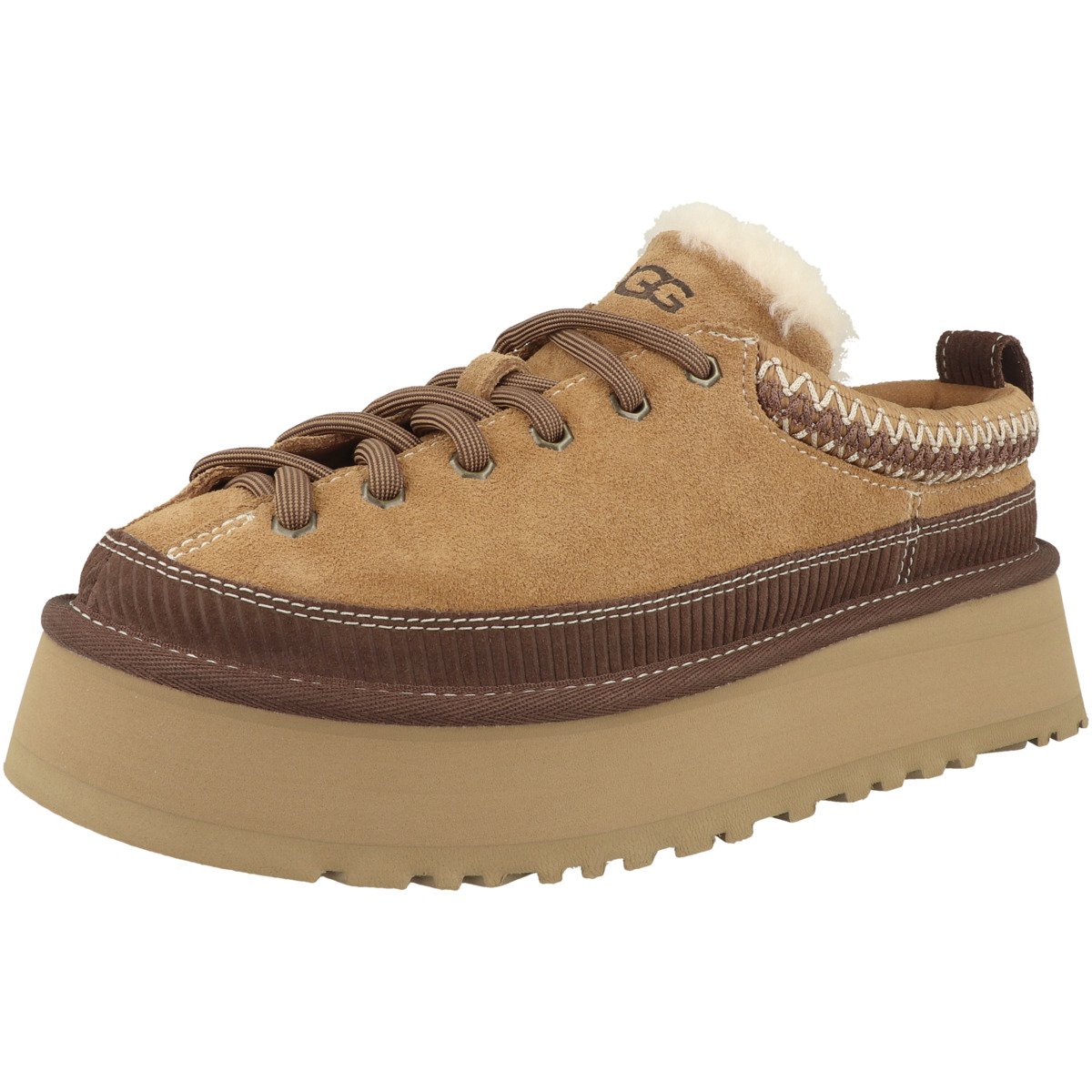 UGG Heritage Lace-Up Women Slipper braun