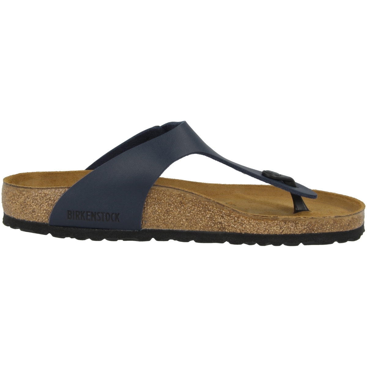 Birkenstock Gizeh Birko-Flor Sandale normal blau
