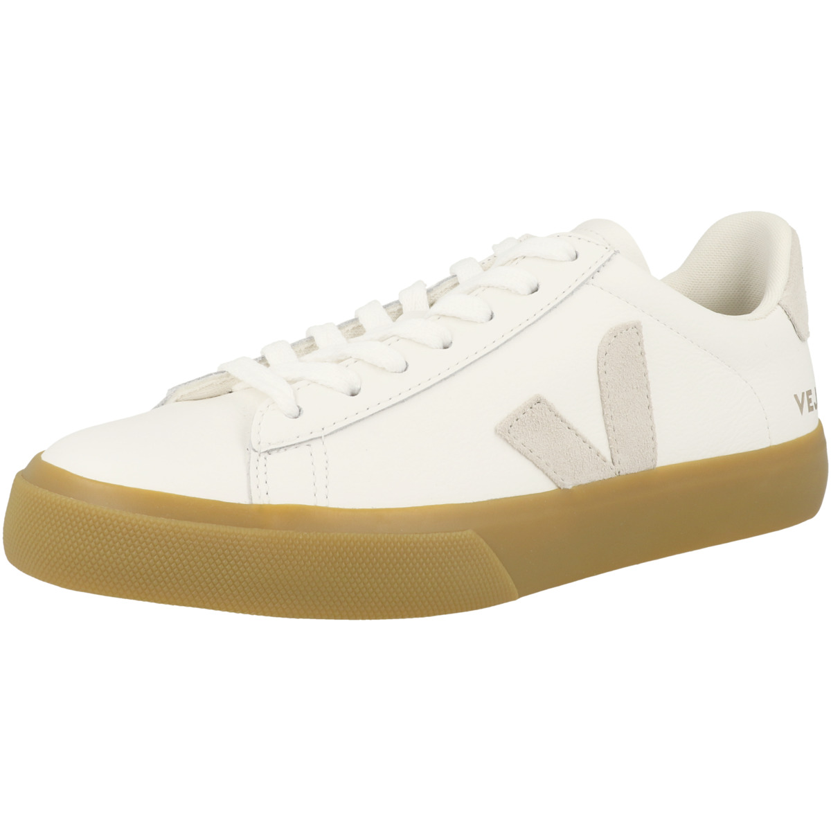 VEJA Campo Chromefree Leather Sneaker low weiss