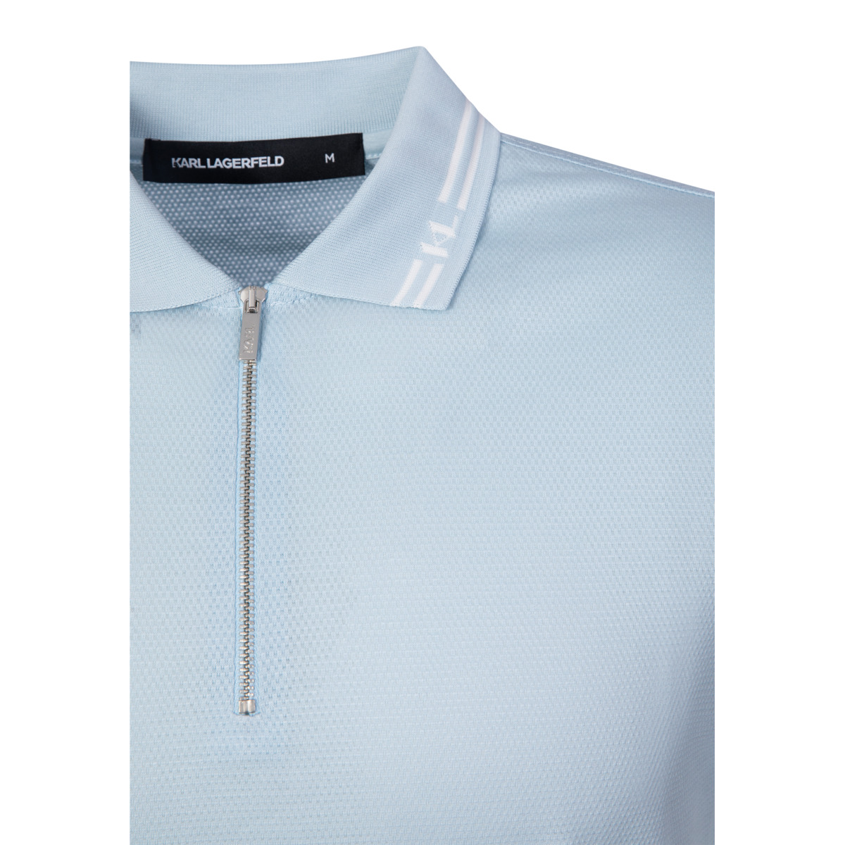 KARL LAGERFELD 745005 Poloshirt hellblau