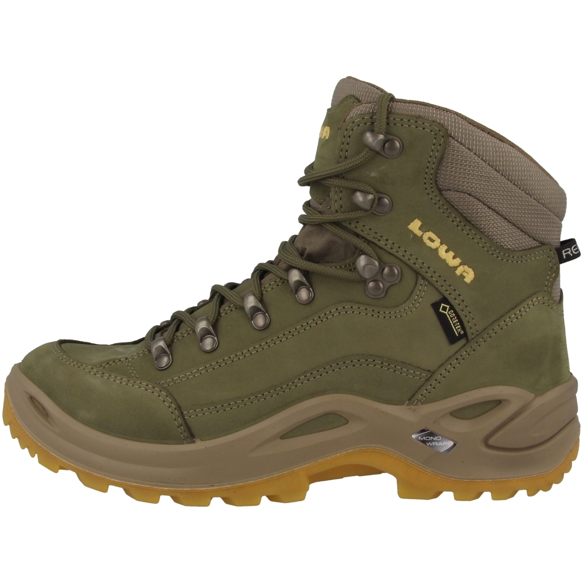 LOWA Renegade GTX Mid Women Outdoor Schuhe gruen