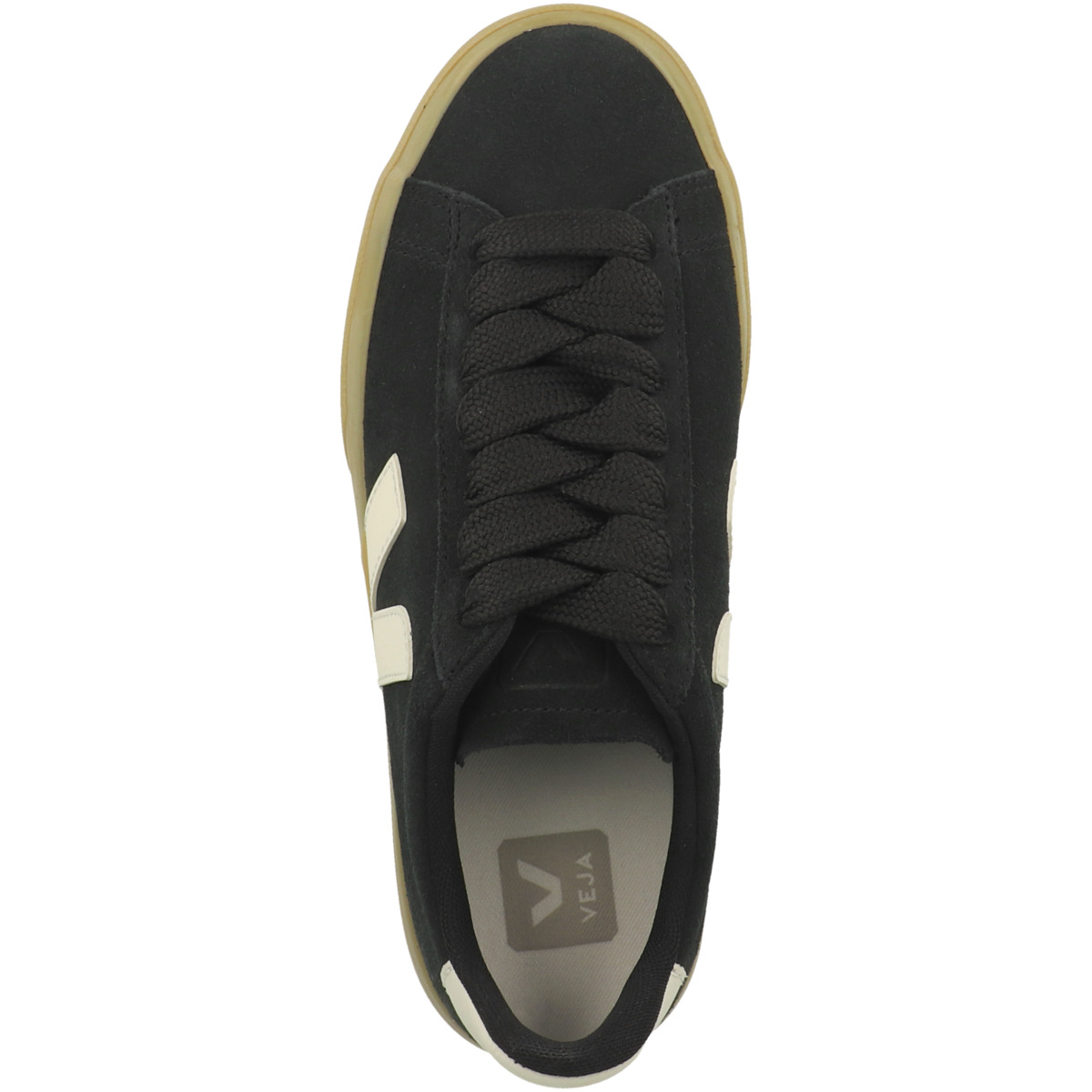 VEJA Campo Bold Suede Sneaker low schwarz
