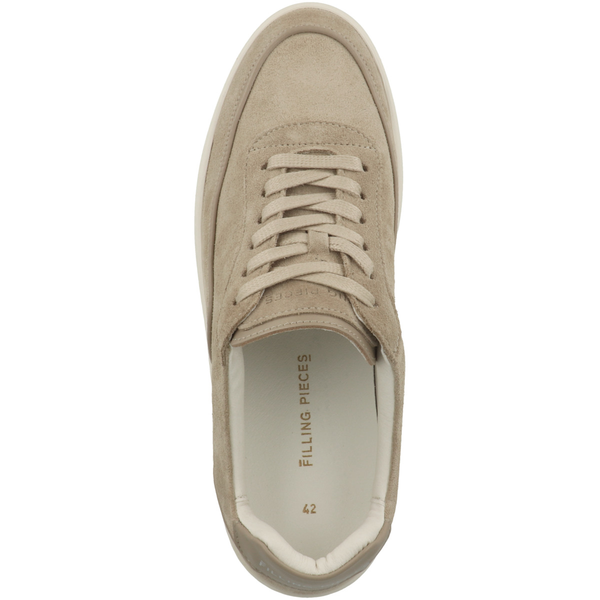 Filling Pieces Mondo Suede Lux Low Sneaker beige