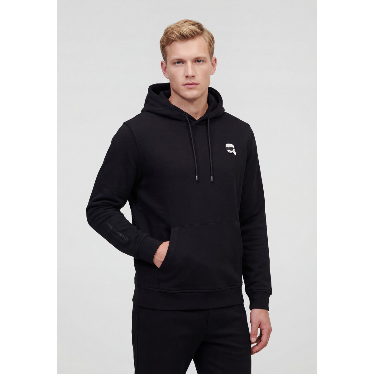 KARL LAGERFELD 705711 Hoodie schwarz
