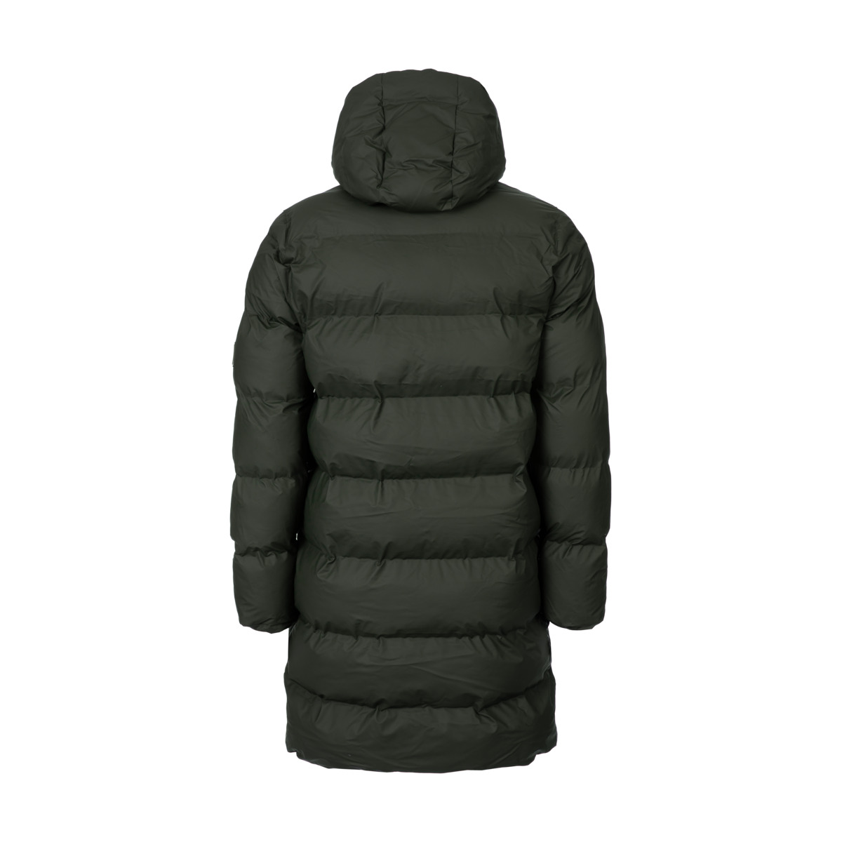 Rains Alta Longer Puffer Jacket W3T3 Winterjacke dunkelgruen