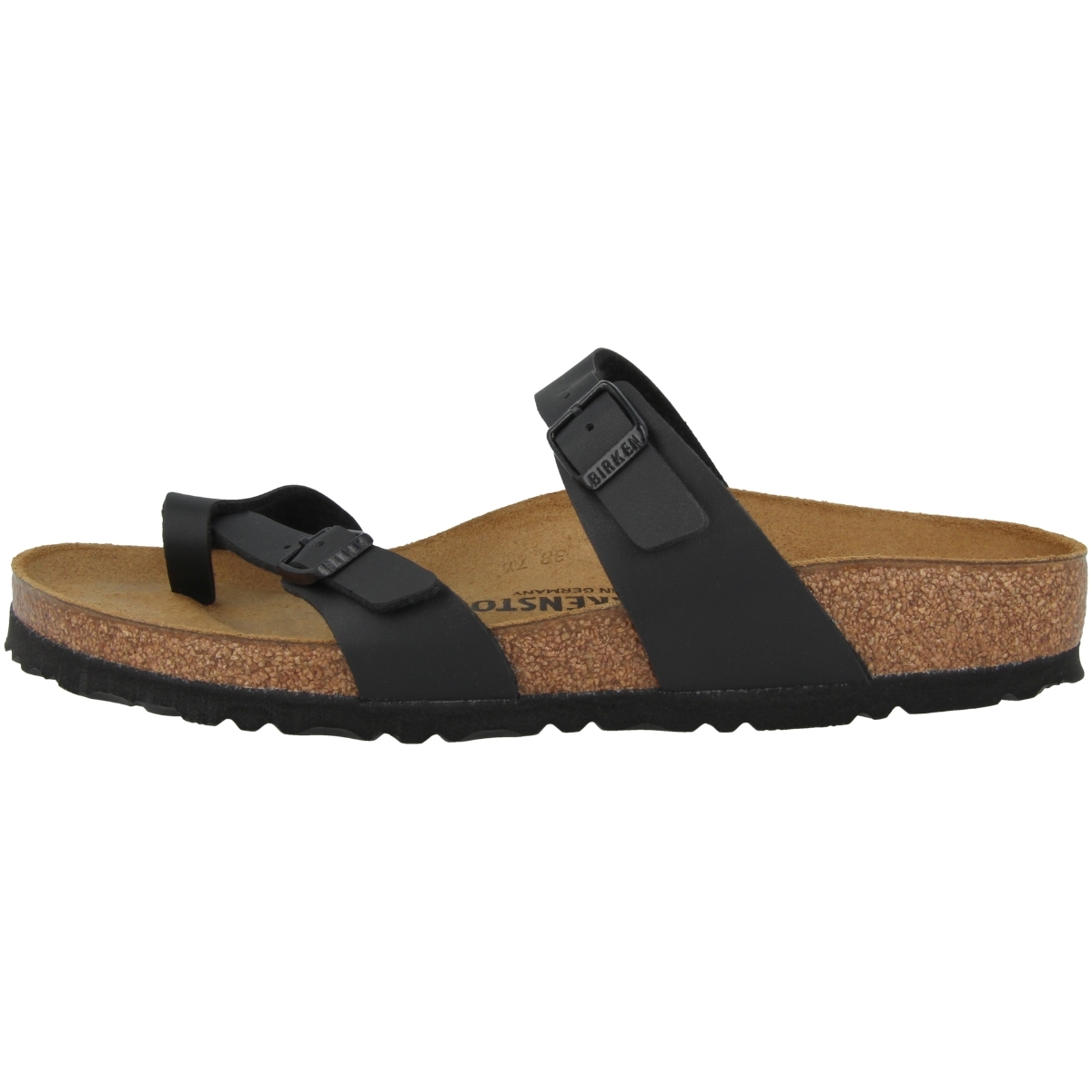 Birkenstock Mayari Birko-Flor Sandale schmal schwarz