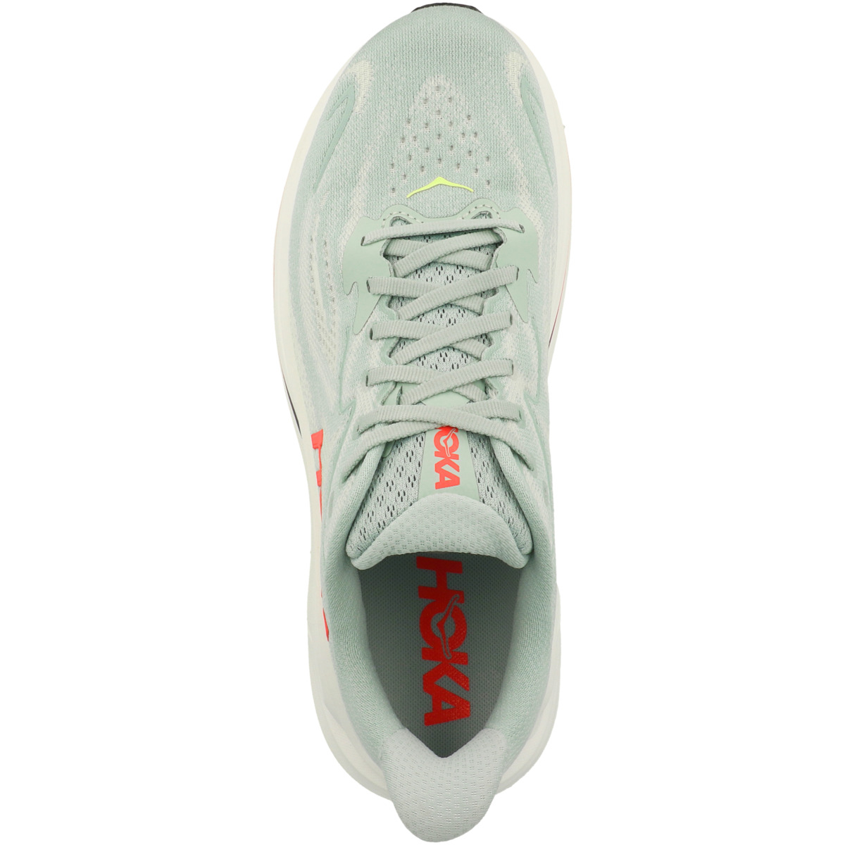 HOKA Clifton 10 Laufschuhe hellgruen